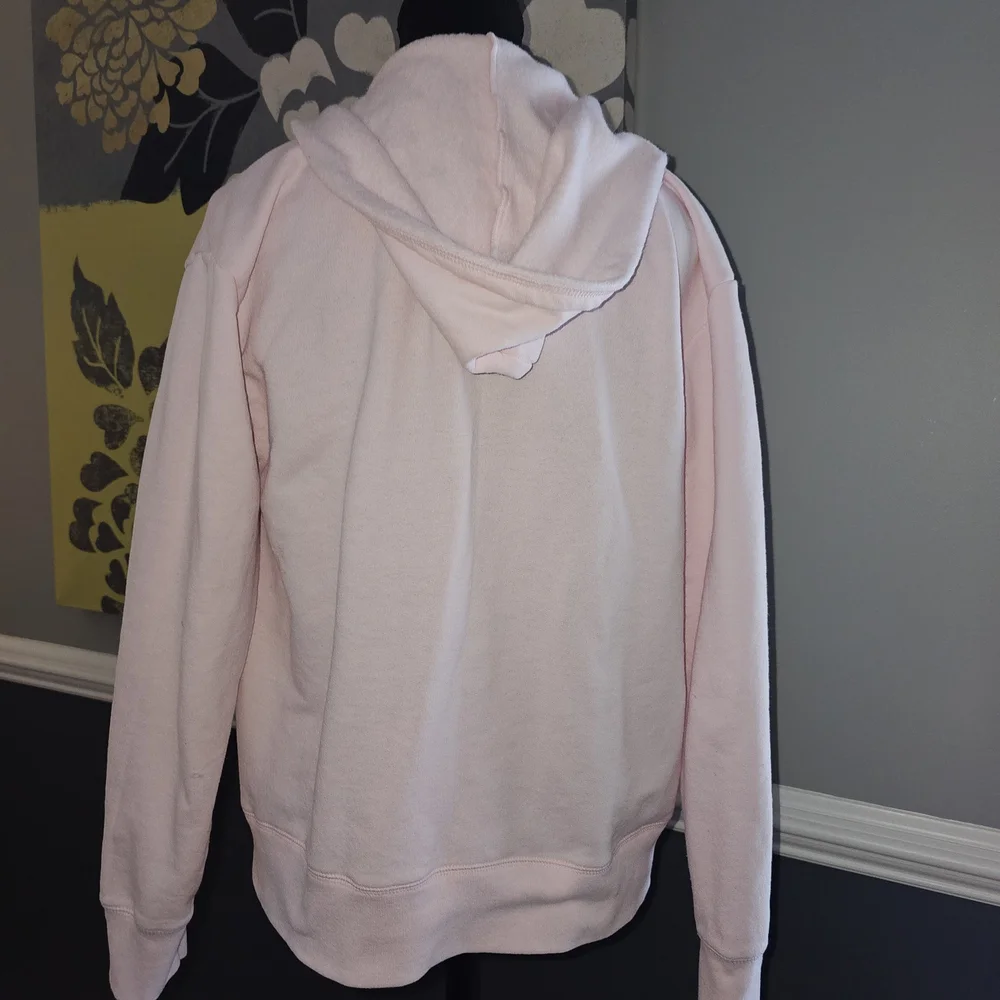 Hanes Light Pink Women's Hoodie Jacket - Picture 3 of 5